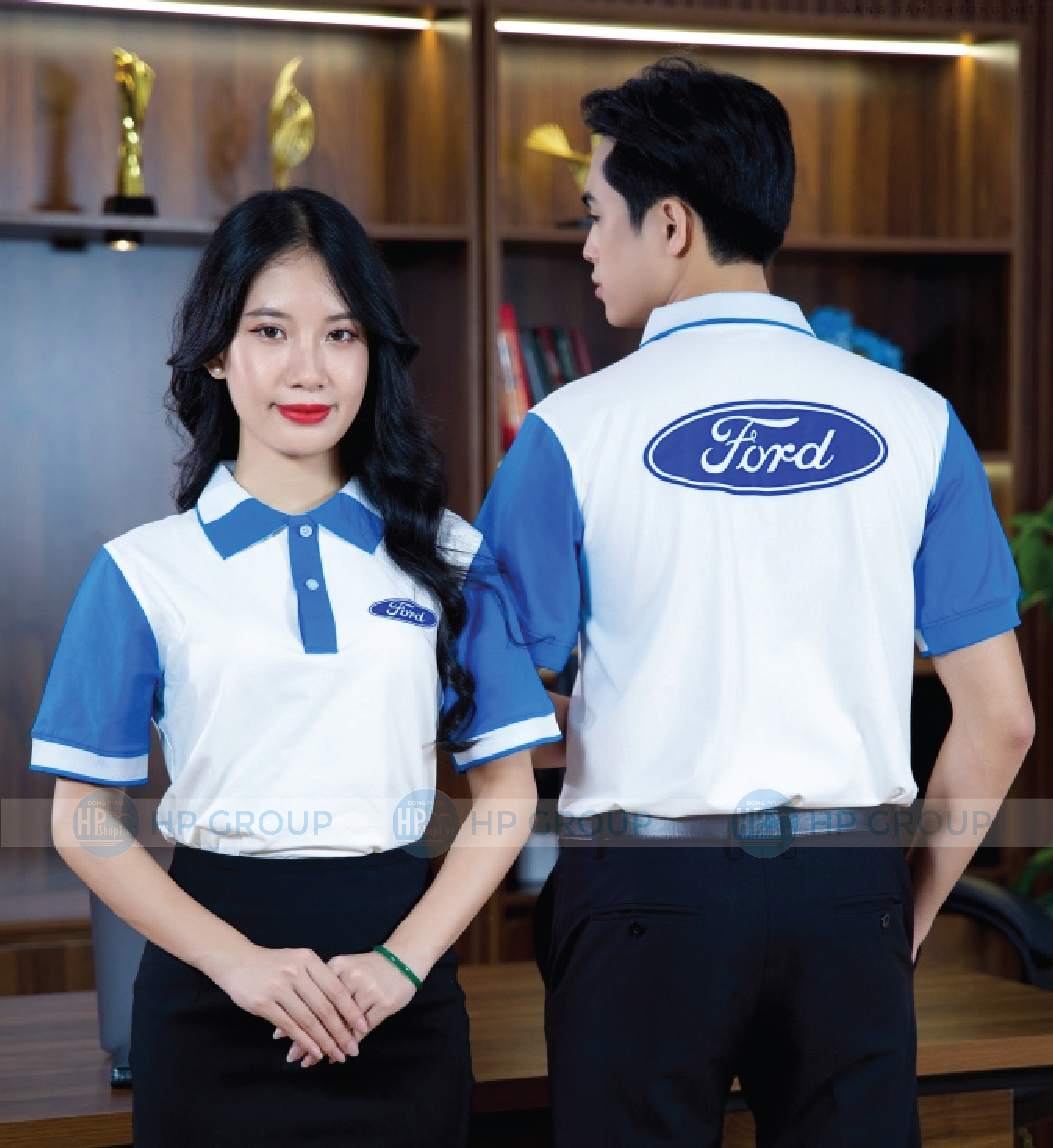 Mẫu áo đồng phục công ty Ford